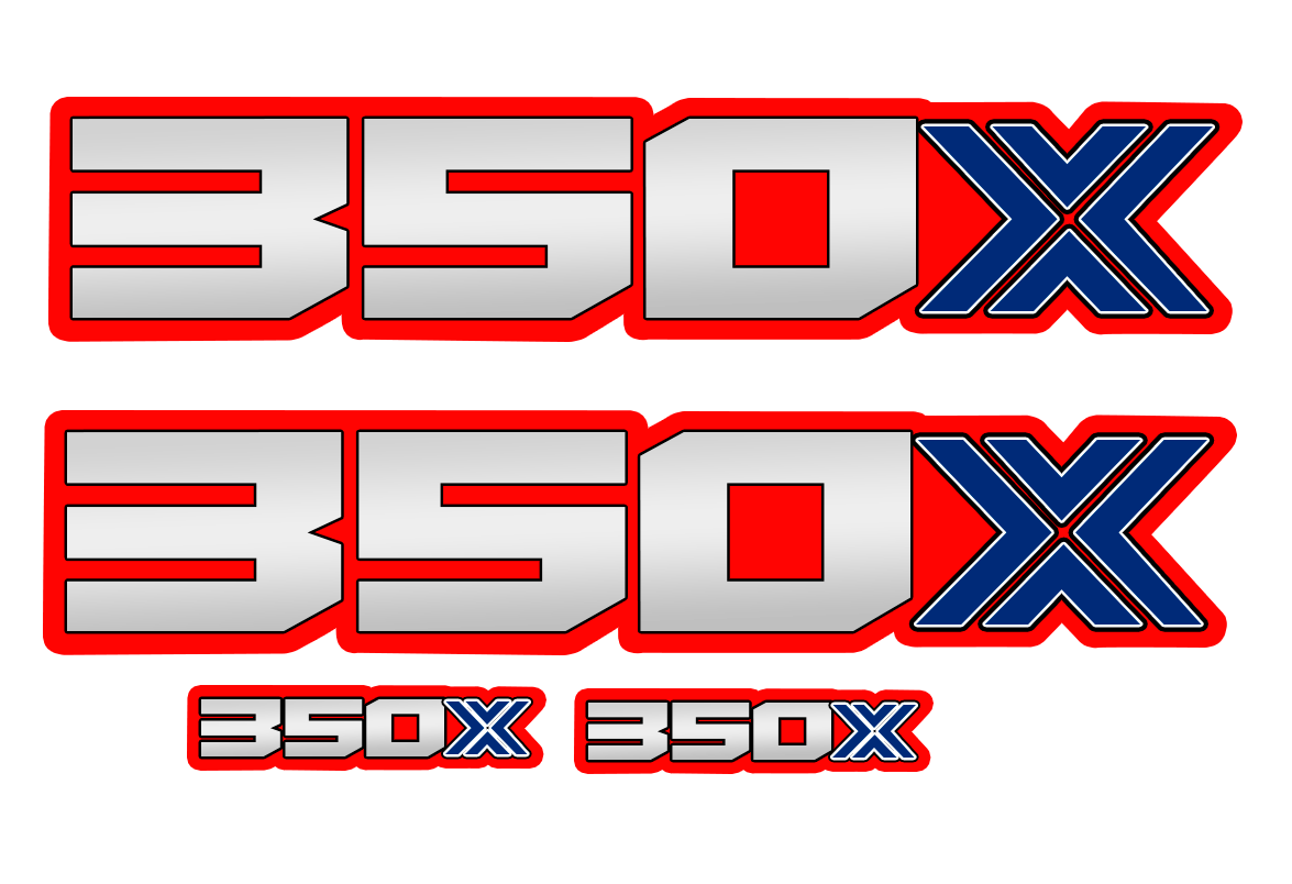 Autocollant ATC 350X