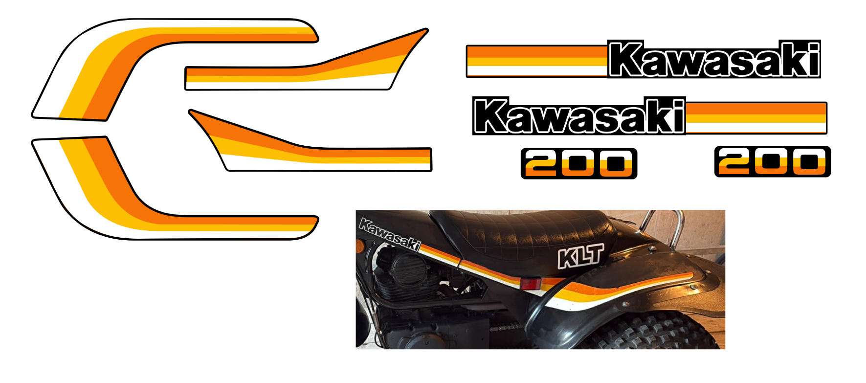 Kawasaki KLT 200 1983